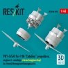 RESKIT RSU48-0483 PBY-5/5A/ OA-10A Catalina propellers, engines & cowlings (closed engines bay) for Revell/Monogram/Hasegawa kit (3D Printed) 1/48